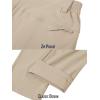 imageMAGCOMSEN Mens Golf Pants Stretch Fast Dry Lightweight Casual Hiking Pants with 3 PocketsLight Khaki