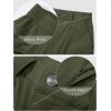 imageMAGCOMSEN Mens Hiking Pants 6 PocketsWater Resistant Ripstop Outdoor PantsLightweight Quick Dry Fishing Work PantsArmy Green