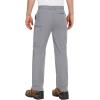imageMAGCOMSEN Mens Hiking Pants 6 PocketsWater Resistant Ripstop Outdoor PantsLightweight Quick Dry Fishing Work PantsLight Grey