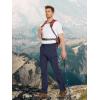 imageMAGCOMSEN Mens Hiking Pants 6 PocketsWater Resistant Ripstop Outdoor PantsLightweight Quick Dry Fishing Work PantsNavy