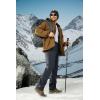 imageMAGCOMSEN Mens Hiking Pants Fleece Lined Winter Snow Water Resistant Pants Soft Shell Outdoor Working Pants with 5 PocketsBlack