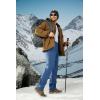 imageMAGCOMSEN Mens Hiking Pants Fleece Lined Winter Snow Water Resistant Pants Soft Shell Outdoor Working Pants with 5 PocketsBlue