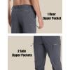imageMAGCOMSEN Mens Hiking Pants Fleece Lined Winter Snow Water Resistant Pants Soft Shell Outdoor Working Pants with 5 PocketsDark Grey