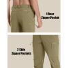 imageMAGCOMSEN Mens Hiking Pants Fleece Lined Winter Snow Water Resistant Pants Soft Shell Outdoor Working Pants with 5 PocketsDull Cyan