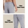 imageMAGCOMSEN Mens Hiking Pants Fleece Lined Winter Snow Water Resistant Pants Soft Shell Outdoor Working Pants with 5 PocketsLight Grey