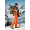 imageMAGCOMSEN Mens Hiking Pants Fleece Lined Winter Snow Water Resistant Pants Soft Shell Outdoor Working Pants with 5 PocketsOrange