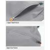 imageMAGCOMSEN Mens Hiking Pants QuickDry Water Resistant Reinforced Knee 4 Zip Pockets Outdoor Work PantsLight Grey