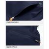 imageMAGCOMSEN Mens Hiking Pants QuickDry Water Resistant Reinforced Knee 4 Zip Pockets Outdoor Work PantsNavy