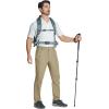 imageMAGCOMSEN Mens Hiking Pants Water Resistant Quick Dry Golf Pants Ripstop Lightweight Casual Work Pants 4 PocketsKhaki