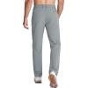 imageMAGCOMSEN Mens Hiking Pants Water Resistant Quick Dry Golf Pants Ripstop Lightweight Casual Work Pants 4 PocketsLightgrey