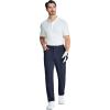 imageMAGCOMSEN Mens Hiking Pants Water Resistant Quick Dry Golf Pants Ripstop Lightweight Casual Work Pants 4 PocketsNavy