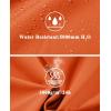 imageMAGCOMSEN Mens Lightweight Windbreaker Rain Jacket Raincoat with Detachable Hood for Hiking Fishing ActivewearOrange