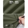 imageMAGCOMSEN Mens Tactical Pants Water Repellent 8 Pockets Ripstop Hiking Trousers Lightweight Work PantsArmy Green
