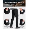 imageMAGCOMSEN Mens Tactical Pants Water Repellent 8 Pockets Ripstop Hiking Trousers Lightweight Work PantsBlack