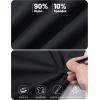 imageMAGCOMSEN Mens Tactical Pants Water Repellent 8 Pockets Ripstop Hiking Trousers Lightweight Work PantsBlack