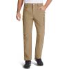 imageMAGCOMSEN Mens Tactical Pants Water Repellent 8 Pockets Ripstop Hiking Trousers Lightweight Work PantsKhaki