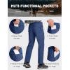 imageMAGCOMSEN Mens Tactical Pants Water Repellent 8 Pockets Ripstop Hiking Trousers Lightweight Work PantsNavy