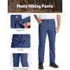 imageMAGCOMSEN Mens Tactical Pants Water Repellent 8 Pockets Ripstop Hiking Trousers Lightweight Work PantsNavy