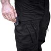 imageMAGCOMSEN Mens Tactical Pants with 9 Pockets RipStop Lightweight Work Hiking PantsBlack