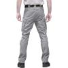 imageMAGCOMSEN Mens Tactical Pants with 9 Pockets RipStop Lightweight Work Hiking PantsLight Grey