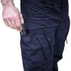 imageMAGCOMSEN Mens Tactical Pants with 9 Pockets RipStop Lightweight Work Hiking PantsNavy