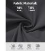 imageMAGCOMSEN Mens Workout Gym Shorts Quick Dry 34 Capri Pants Zipper Pockets Hiking Athletic Running ShortsDark Grey