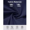 imageMAGCOMSEN Mens Workout Gym Shorts Quick Dry 34 Capri Pants Zipper Pockets Hiking Athletic Running ShortsNavy