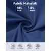 imageMAGCOMSEN Mens Workout Gym Shorts Quick Dry 34 Capri Pants Zipper Pockets Hiking Athletic Running ShortsRoyal Blue