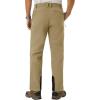 imageMAGCOMSEN Snow Pants Men Waterproof with Zipper Bottom Winter Softshell Ski Pants Fleece Lined Hiking Snowboard PantsKhaki