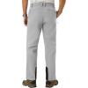 imageMAGCOMSEN Snow Pants Men Waterproof with Zipper Bottom Winter Softshell Ski Pants Fleece Lined Hiking Snowboard PantsLight Grey