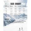 imageMAGCOMSEN Snow Pants Men Waterproof with Zipper Bottom Winter Softshell Ski Pants Fleece Lined Hiking Snowboard PantsNavy