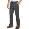imageMAGCOMSEN Mens Hiking Pants 6 PocketsWater Resistant Ripstop Outdoor PantsLightweight Quick Dry Fishing Work PantsDark Grey