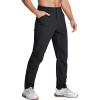 imageMAGCOMSEN Mens Hiking Pants Water Resistant Quick Dry Golf Pants Ripstop Lightweight Casual Work Pants 4 PocketsBlack