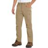 imageMAGCOMSEN Mens Tactical Pants Water Repellent 8 Pockets Ripstop Hiking Trousers Lightweight Work PantsKhaki