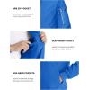 imageMAGCOMSEN Mens Bomber Jacket Lightweight Casual Windbreaker Spring Fall Zip Up Coat with 5 PocketBlue Green
