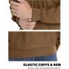 imageMAGCOMSEN Mens Bomber Jacket Lightweight Casual Windbreaker Spring Fall Zip Up Coat with 5 PocketBrown