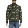 imageMAGCOMSEN Mens Bomber Jacket Lightweight Casual Windbreaker Spring Fall Zip Up Coat with 5 PocketCamouflage Green