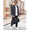 imageMAGCOMSEN Mens Bomber Jacket Lightweight Casual Windbreaker Spring Fall Zip Up Coat with 5 PocketDark Grey