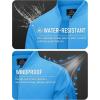imageMAGCOMSEN Mens Bomber Jacket Lightweight Casual Windbreaker Spring Fall Zip Up Coat with 5 PocketIce Blue