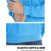 imageMAGCOMSEN Mens Bomber Jacket Lightweight Casual Windbreaker Spring Fall Zip Up Coat with 5 PocketIce Blue