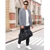 imageMAGCOMSEN Mens Bomber Jacket Lightweight Casual Windbreaker Spring Fall Zip Up Coat with 5 PocketLight Grey