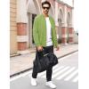 imageMAGCOMSEN Mens Bomber Jacket Lightweight Casual Windbreaker Spring Fall Zip Up Coat with 5 PocketOlive Green