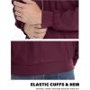imageMAGCOMSEN Mens Bomber Jacket Lightweight Casual Windbreaker Spring Fall Zip Up Coat with 5 PocketWine Red