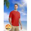 imageMAGCOMSEN Mens Short Sleeve UPF 50 TShirt Quick Dry Rash Guard Athletic Running Swim Top Tee Performance Water ShirtsTomato