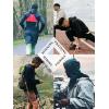 imageMAGCOMSEN Mens UPF 50 Sun Protection Hoodie Shirts Fishing Lightweight Long Sleeve T Shirts Athletic Runing SwimPink