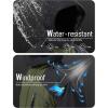 imageMAGCOMSEN Mens Winter Coats Water Resistant Ski Snow Jacket Warm Fleece Jacket Parka Raincoats With MultiPocketsArmy Green