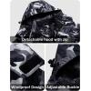 imageMAGCOMSEN Mens Winter Coats Water Resistant Ski Snow Jacket Warm Fleece Jacket Parka Raincoats With MultiPocketsArmy Green Camo