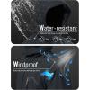 imageMAGCOMSEN Mens Winter Coats Water Resistant Ski Snow Jacket Warm Fleece Jacket Parka Raincoats With MultiPocketsCharcoal Grey