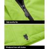 imageMAGCOMSEN Mens Winter Coats Water Resistant Ski Snow Jacket Warm Fleece Jacket Parka Raincoats With MultiPocketsFl Green