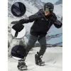 imageMAGCOMSEN Mens Winter Coats Water Resistant Ski Snow Jacket Warm Fleece Jacket Parka Raincoats With MultiPocketsGrey